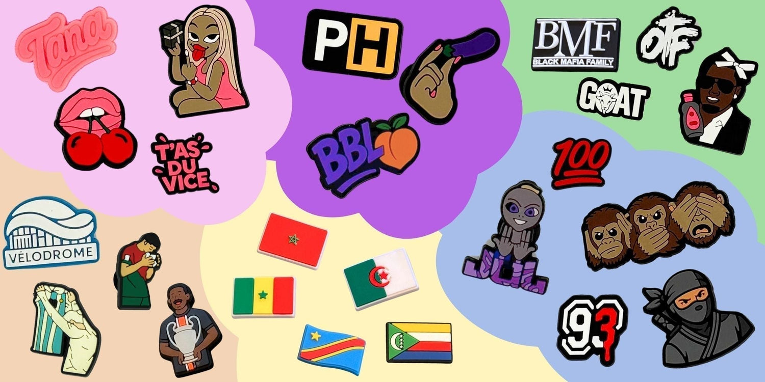 Pin’s création Pimp It : nos designs exclusifs pour pimper tes Paires🧷