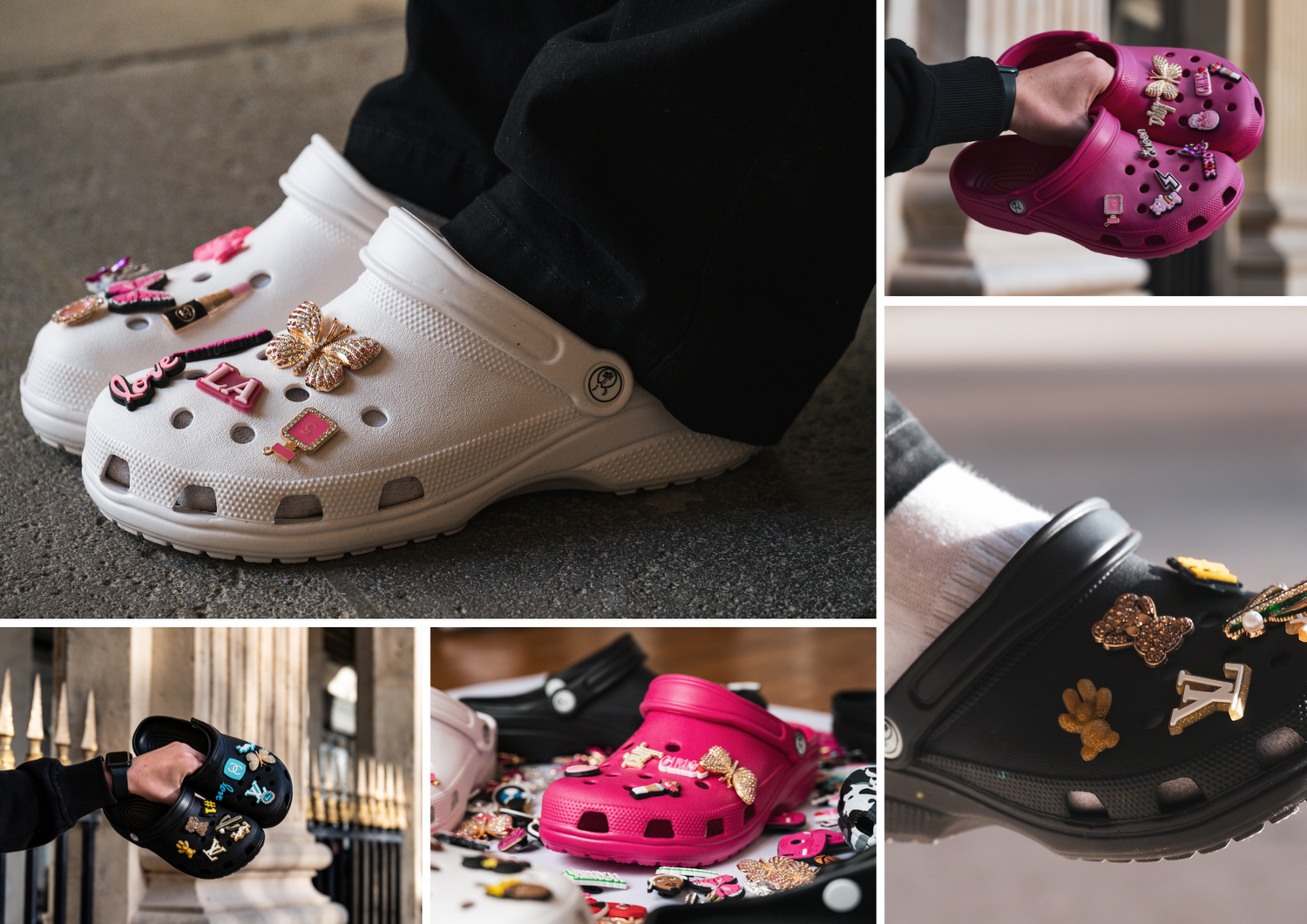 Fini les crocs basiques ! Place aux modèles 100% customisées