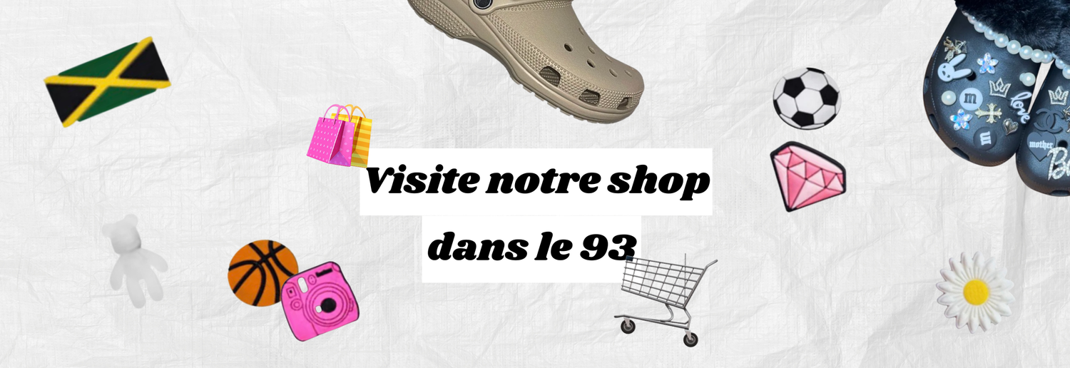 Où acheter des sabots et des pins pour Crocs dans le 93 ?