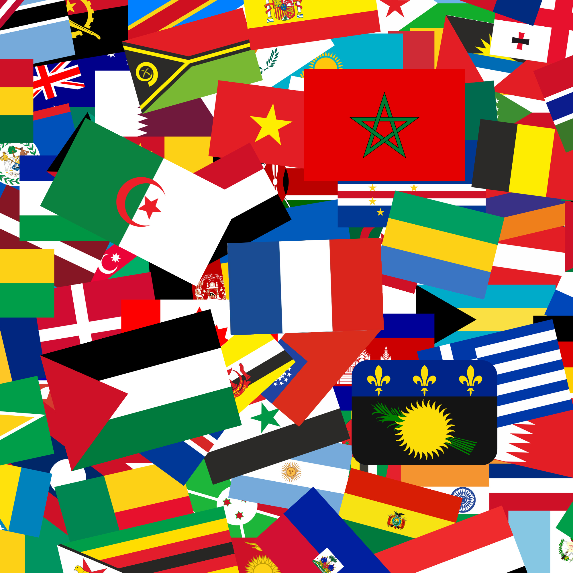 Pin's Drapeaux