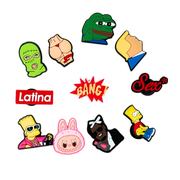 Pack 11 Pin's pour Clogs - Fun et Troll