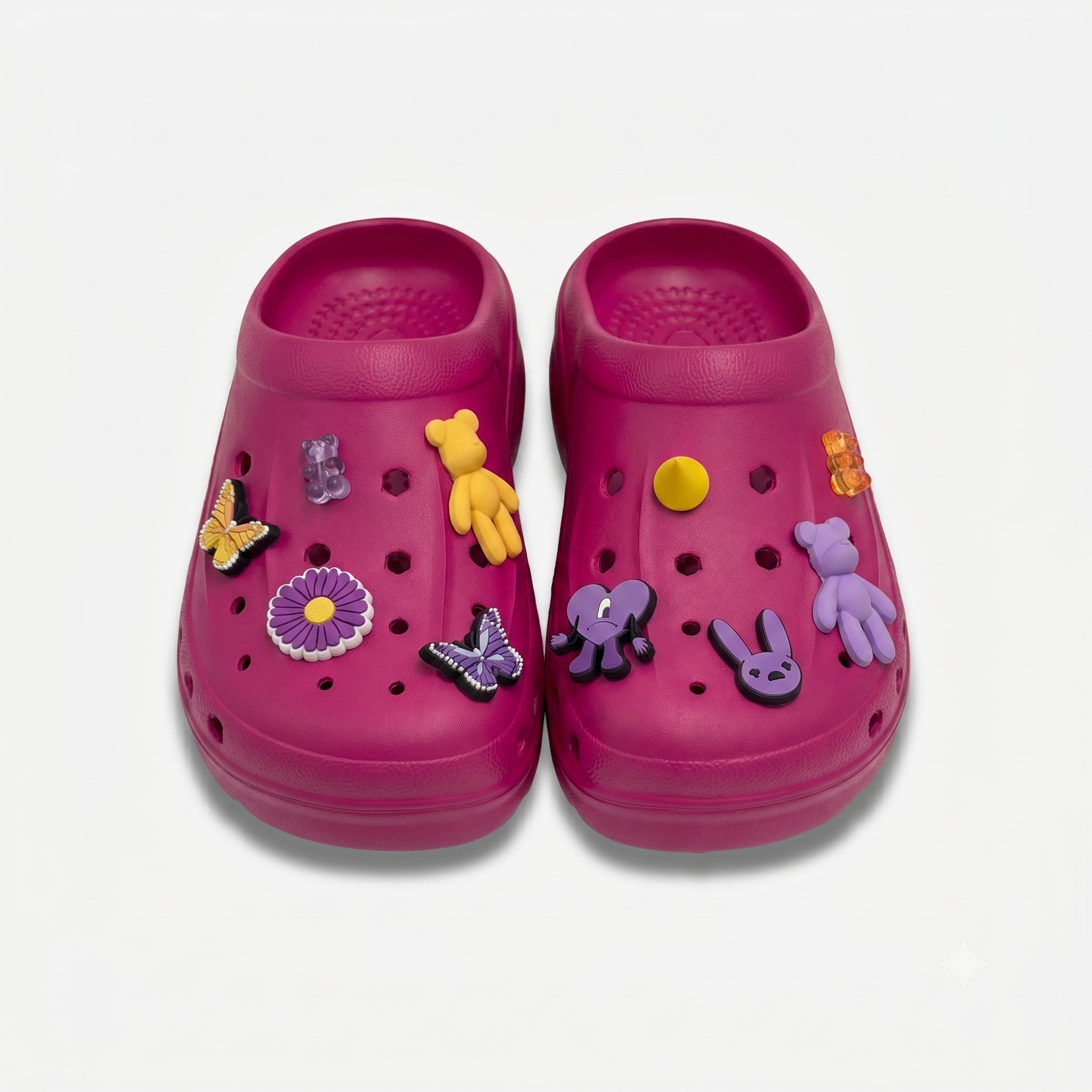 Clogs Hexa Purple and Yellow