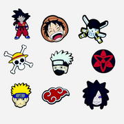 Pin's pour Crocs - One Piece et Naruto