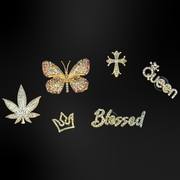 Pin's pour Crocs - Métalliques Or 2