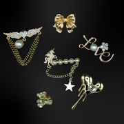 Pin's pour Crocs - Métalliques Or 1