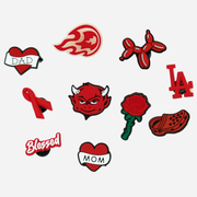 Pin's pour Crocs - Rouge 2