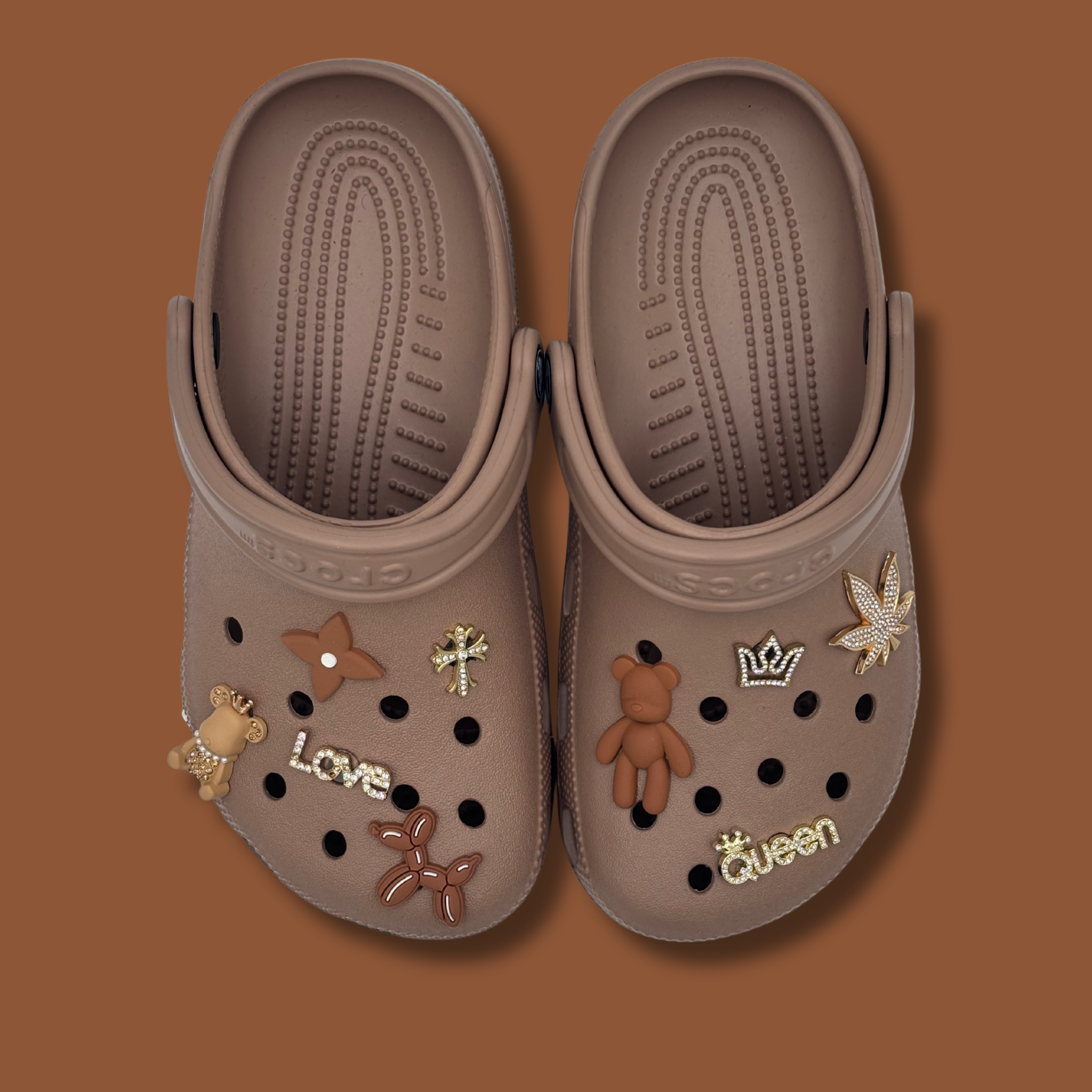 Clogs Marron Or