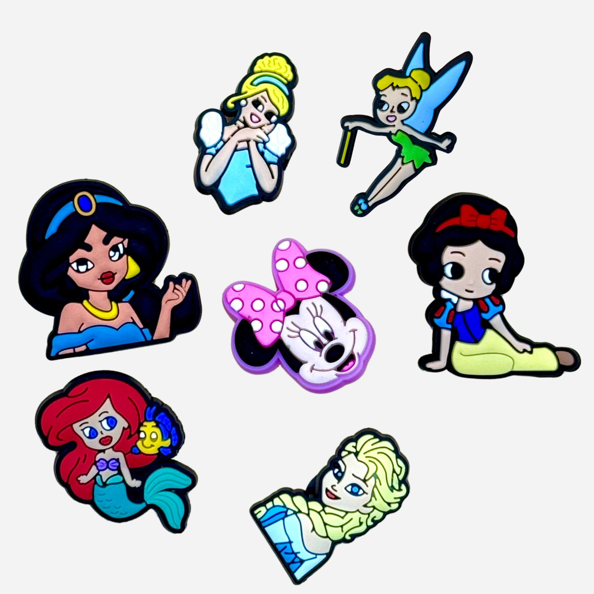 Pin's pour Crocs - Princesses Disney