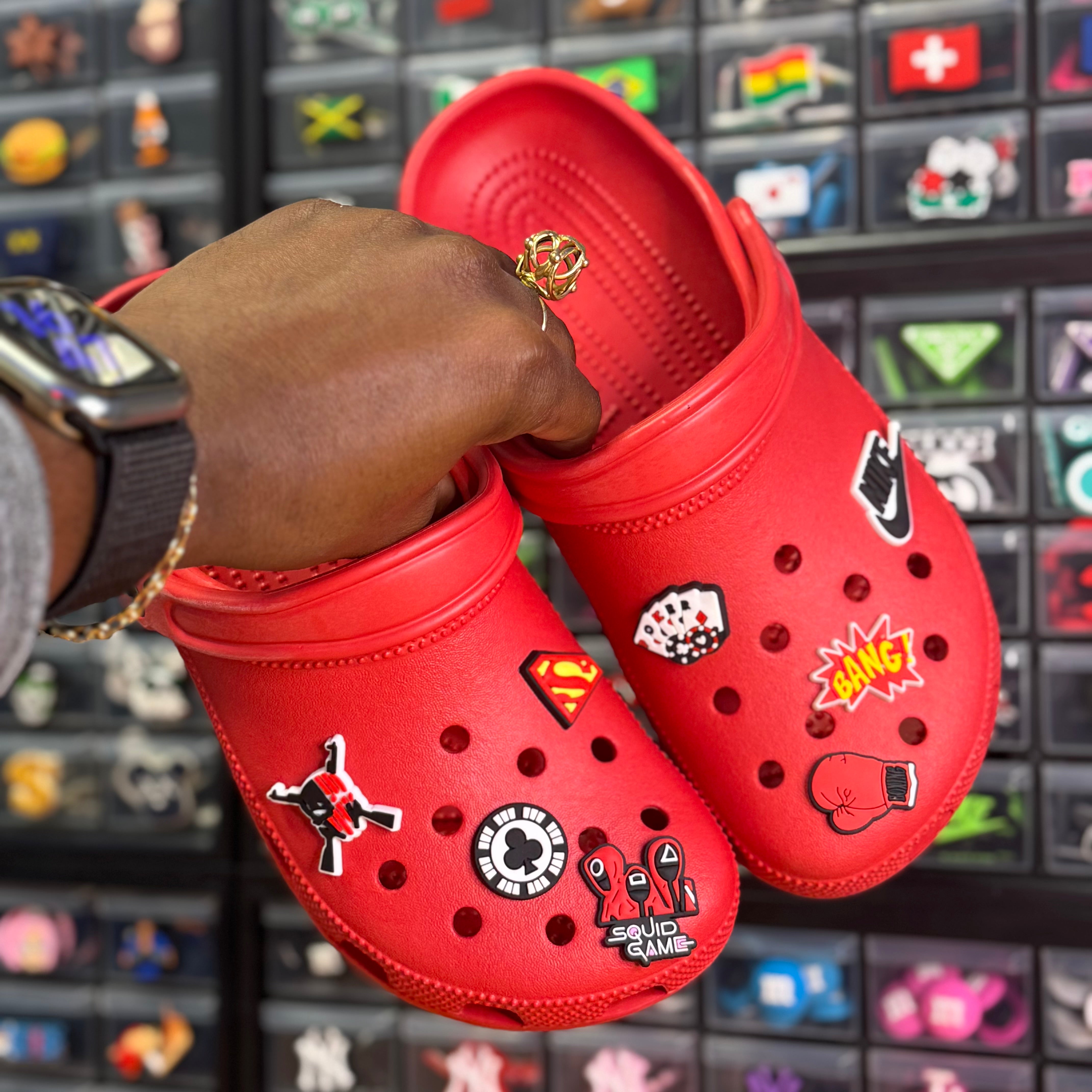 La Bang  clogs Rouge