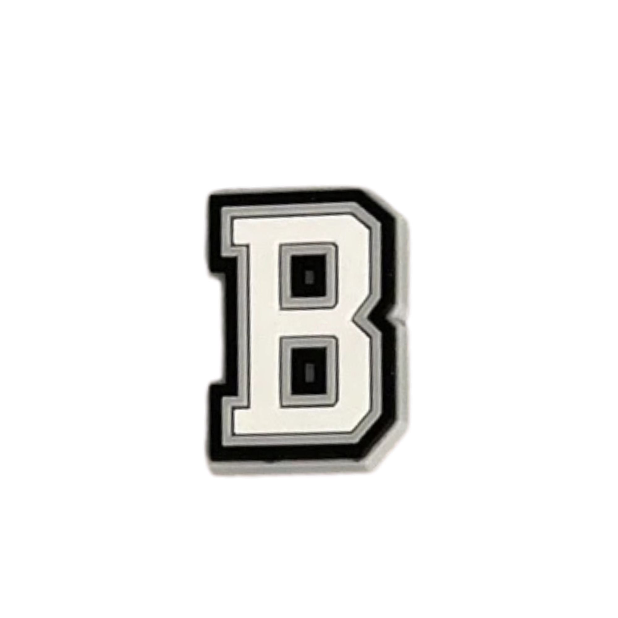 lettre b noir et blanc