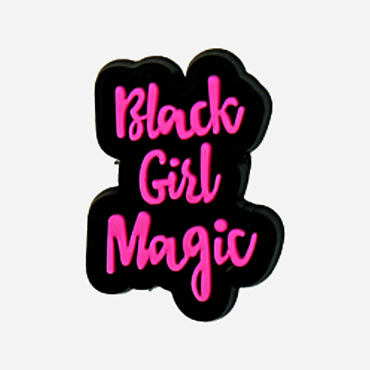Pin's pour Clogs - Black Power Girl