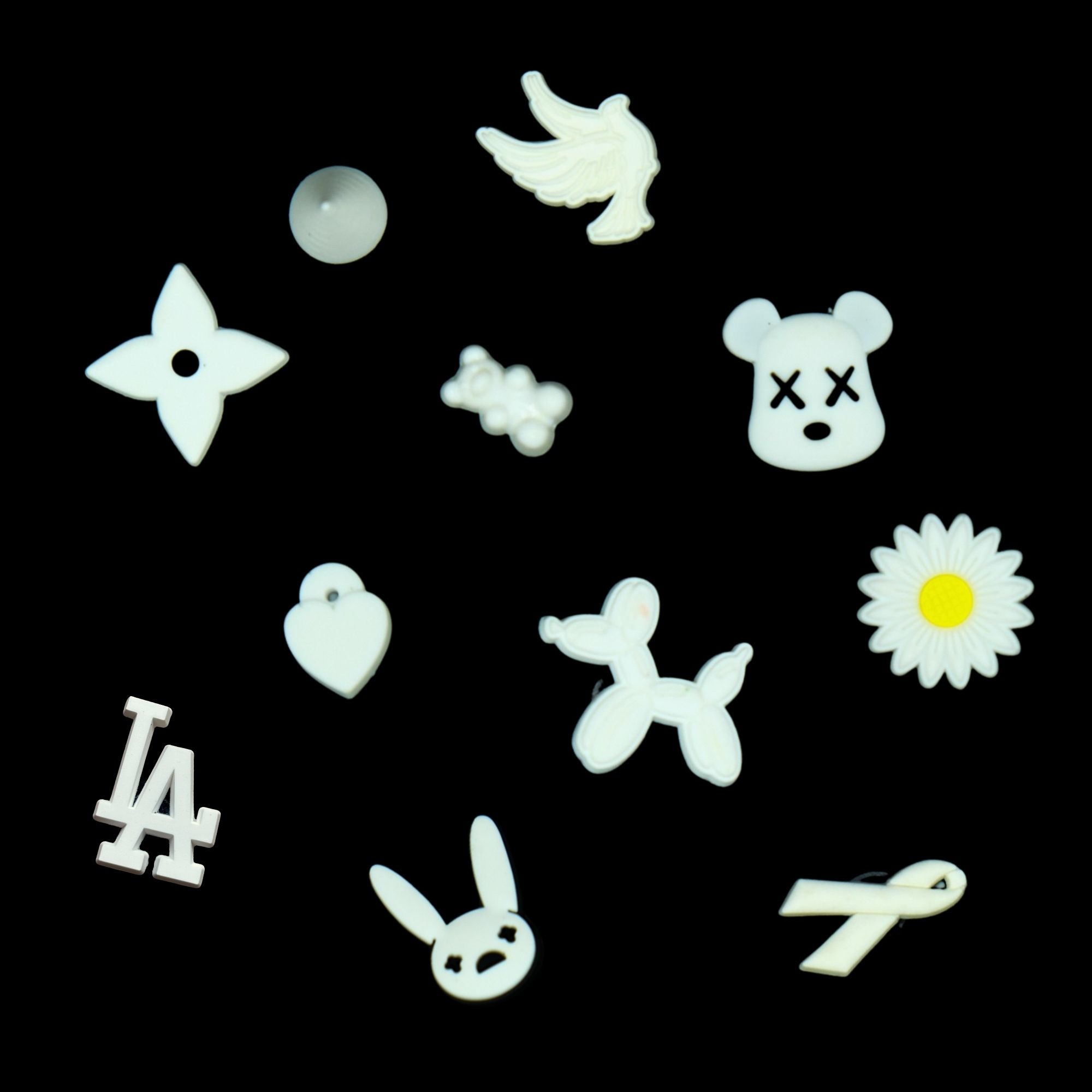 Pin's pour Clogs - Blancs