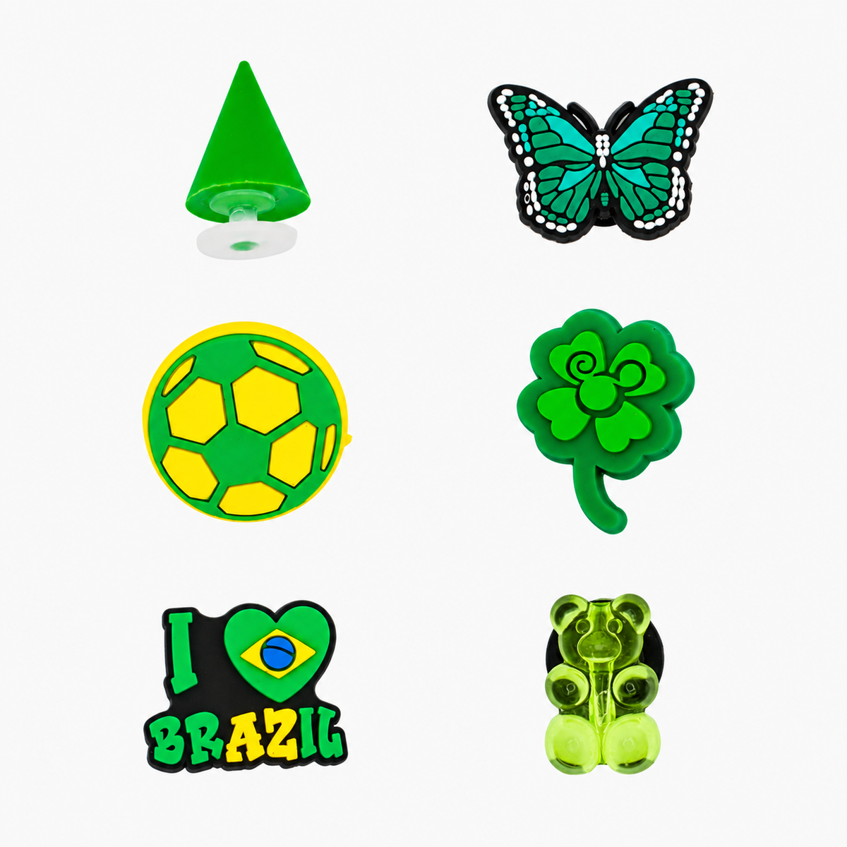 Clogs Charms - Green 2