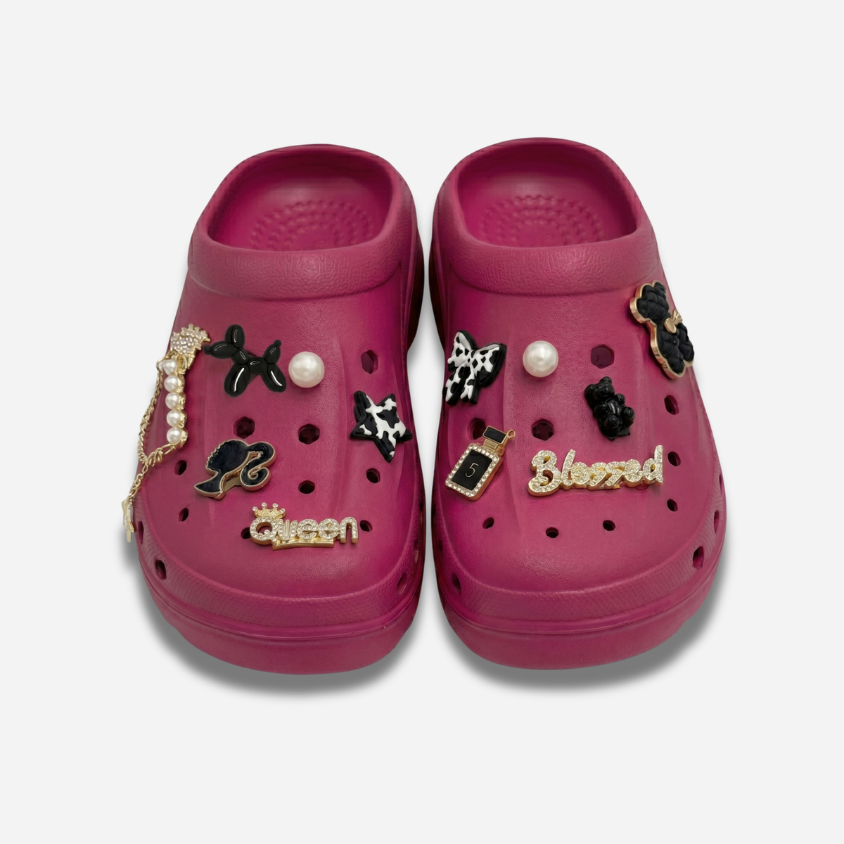 Clogs Hexa Black & Gold