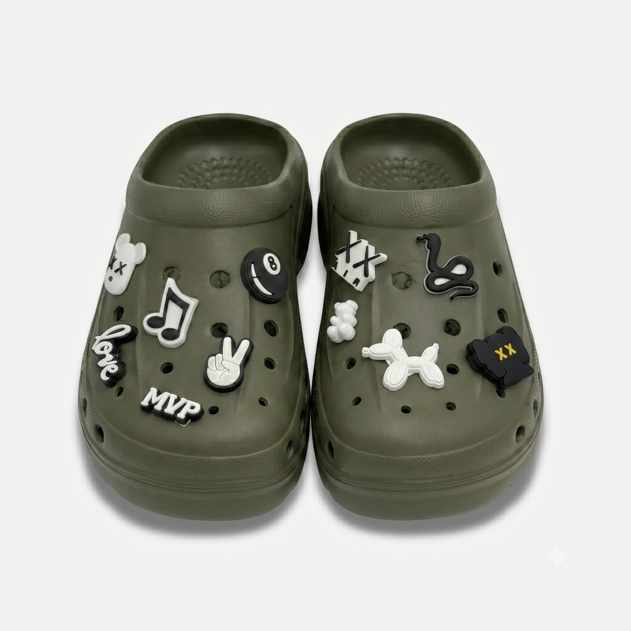 Clogs Hexa Black & White