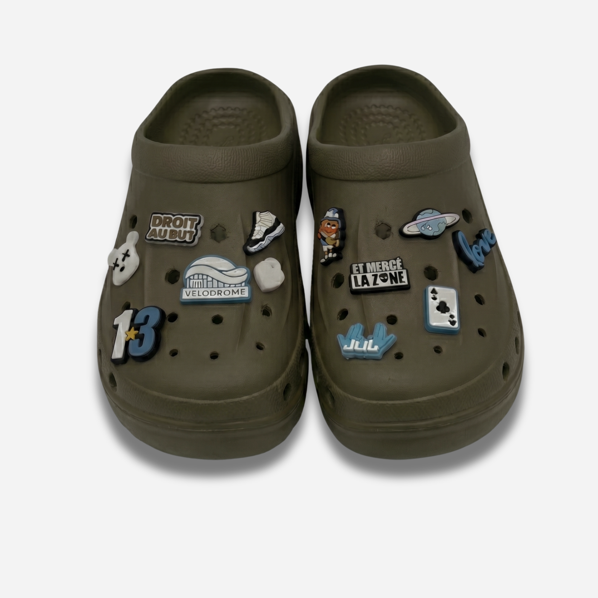 Clogs Hexa Marseille Bleu Ciel