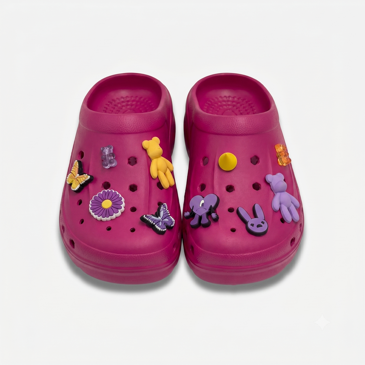 Clogs Hexa Purple and Yellow