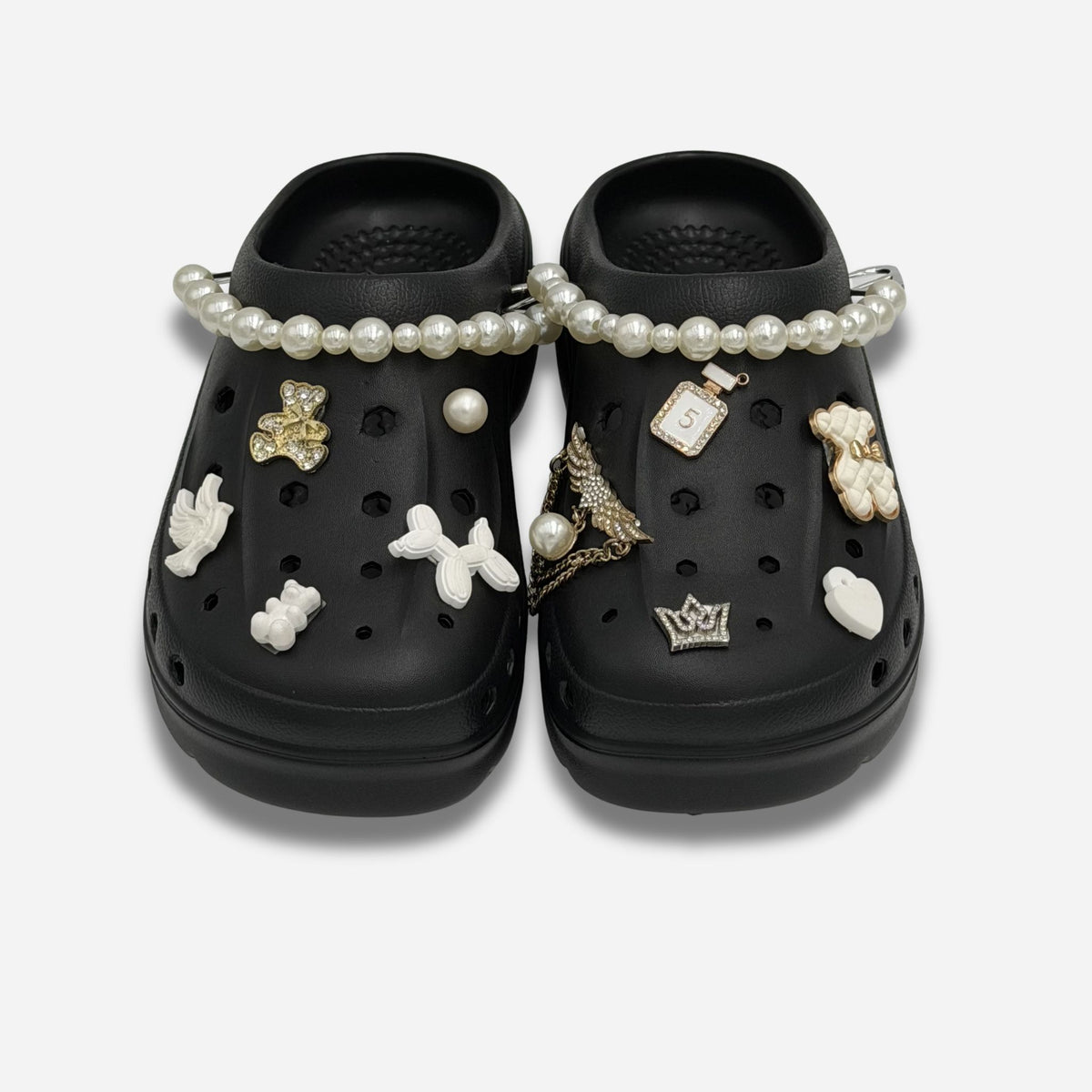 Clogs Hexa Shiny White