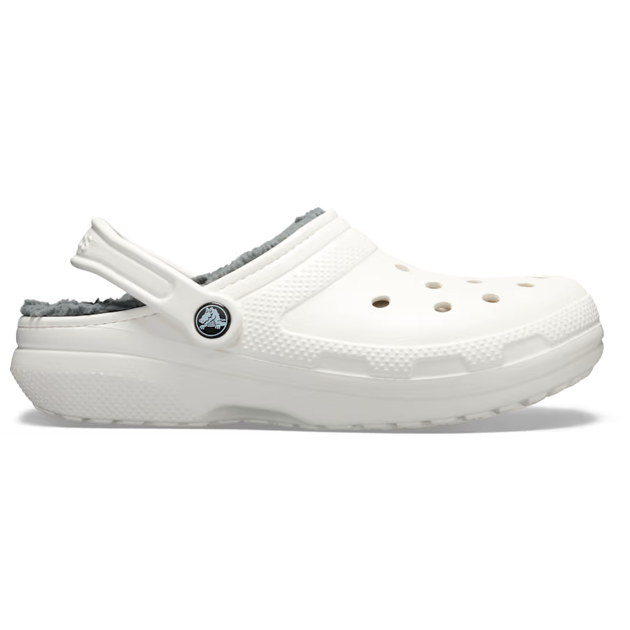 Crocs à Fourrure Blanche