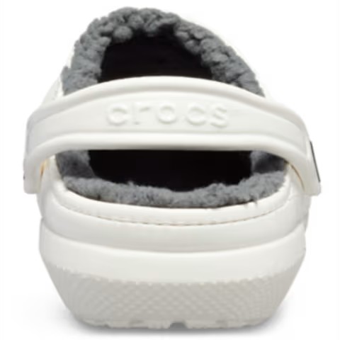 Crocs à Fourrure Blanche