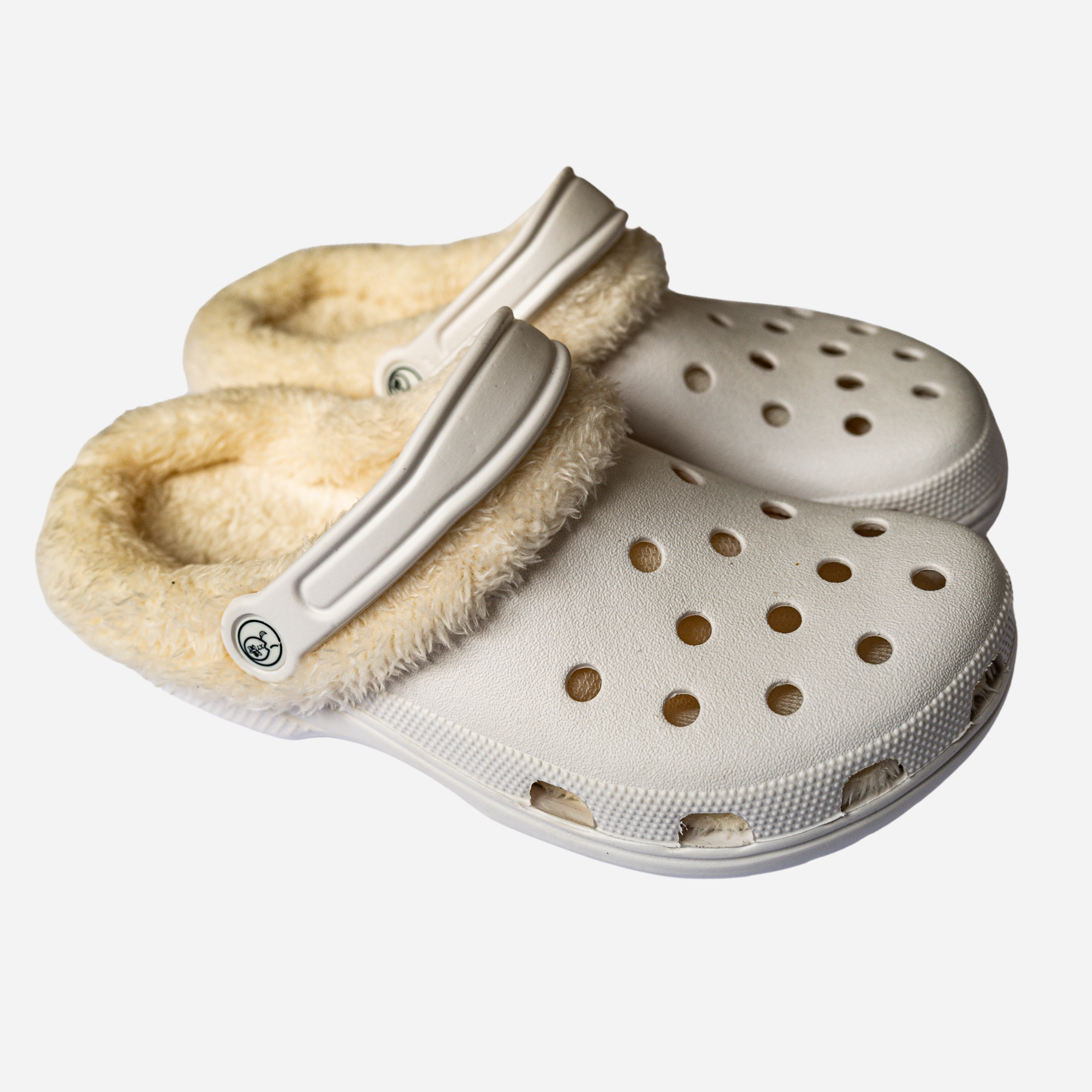 Clogs avec fourrure amovible