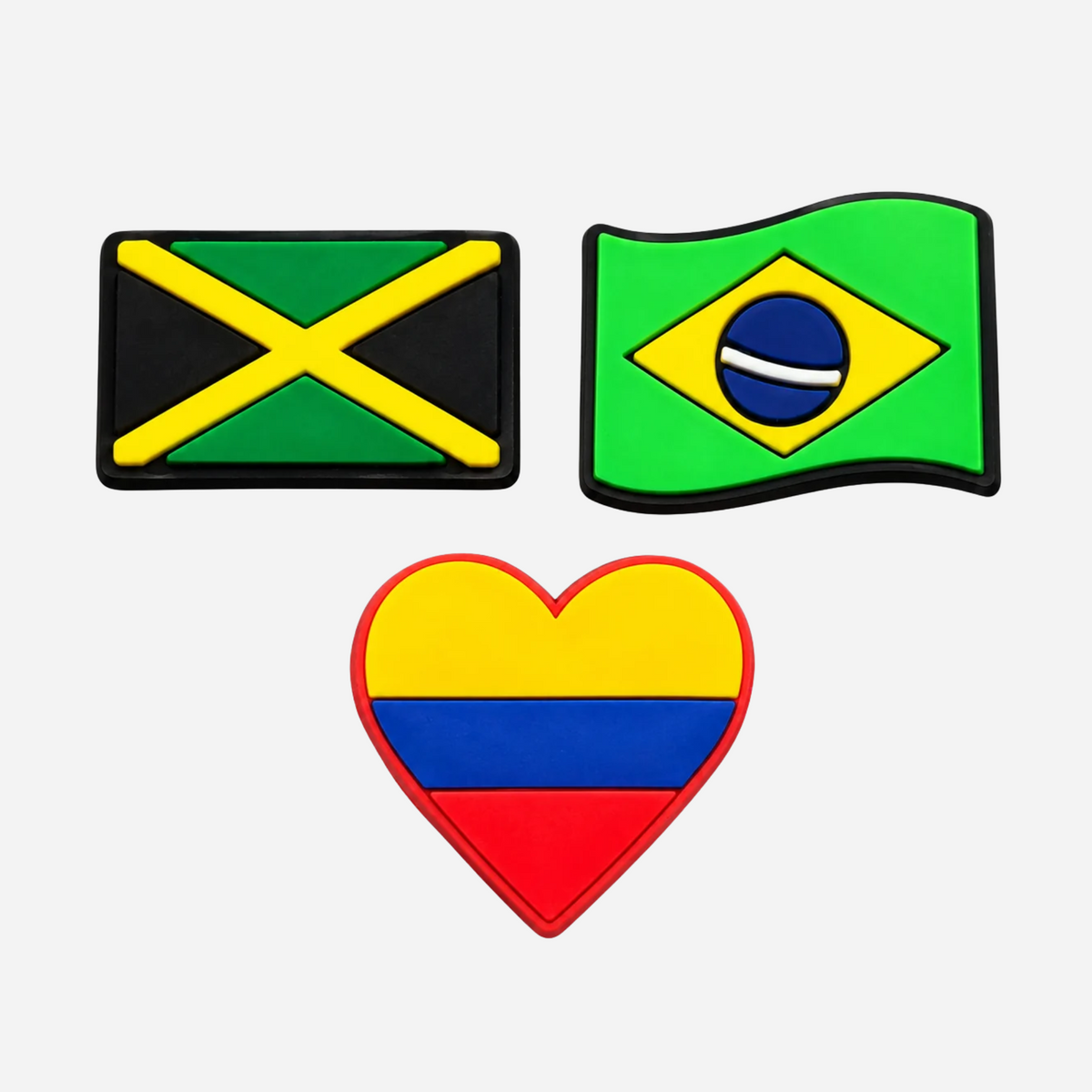 Pin's pour Clogs - Drapeau Amerique du Sud