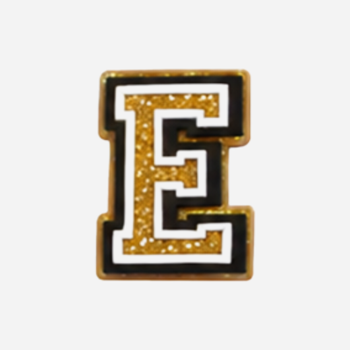 Charm für Clogs – Goldene Buchstaben