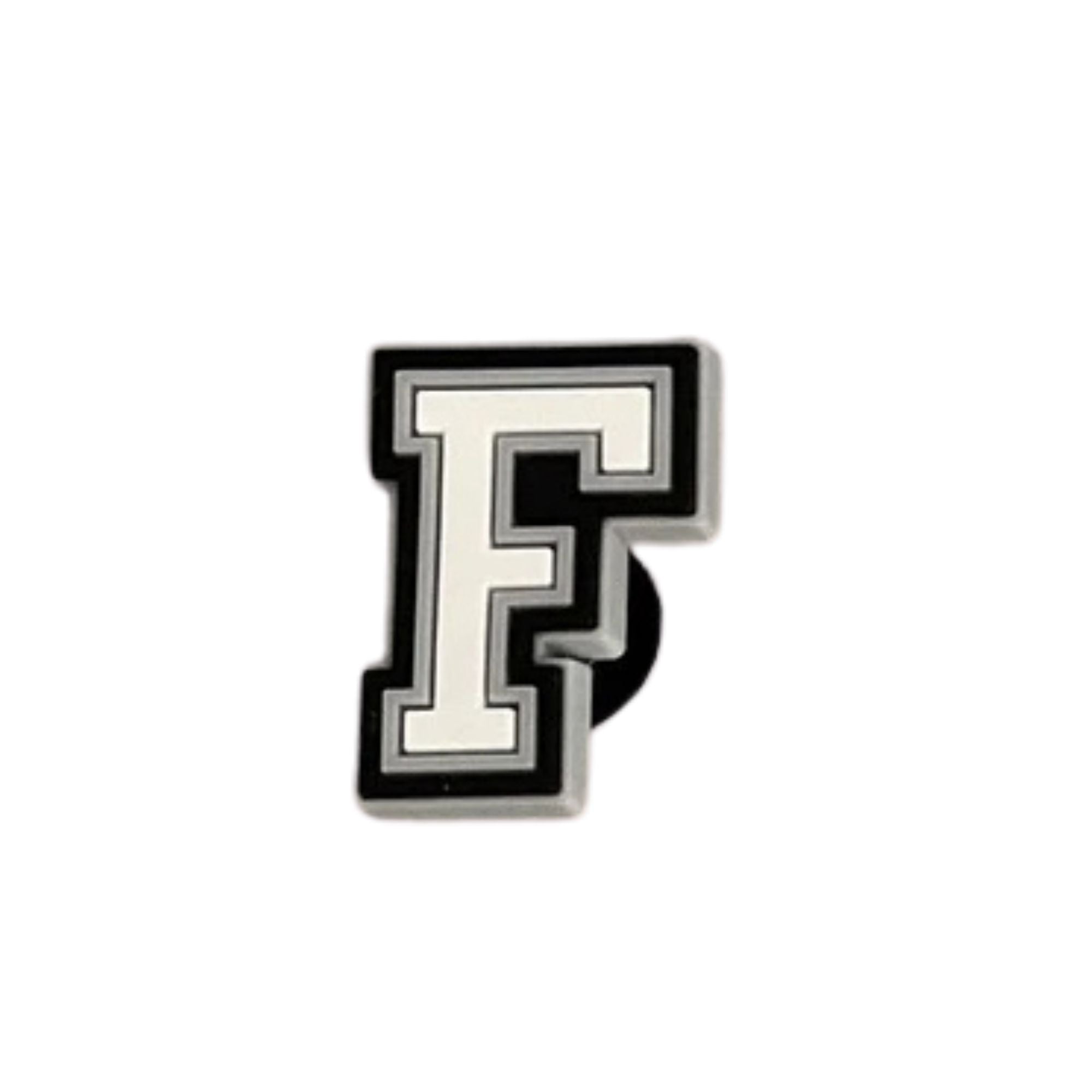 lettre f noir et blanc