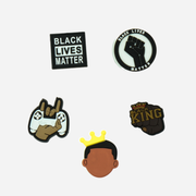 Pin's pour Crocs - Black Power Boy