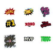 Pin's pour Crocs - Words