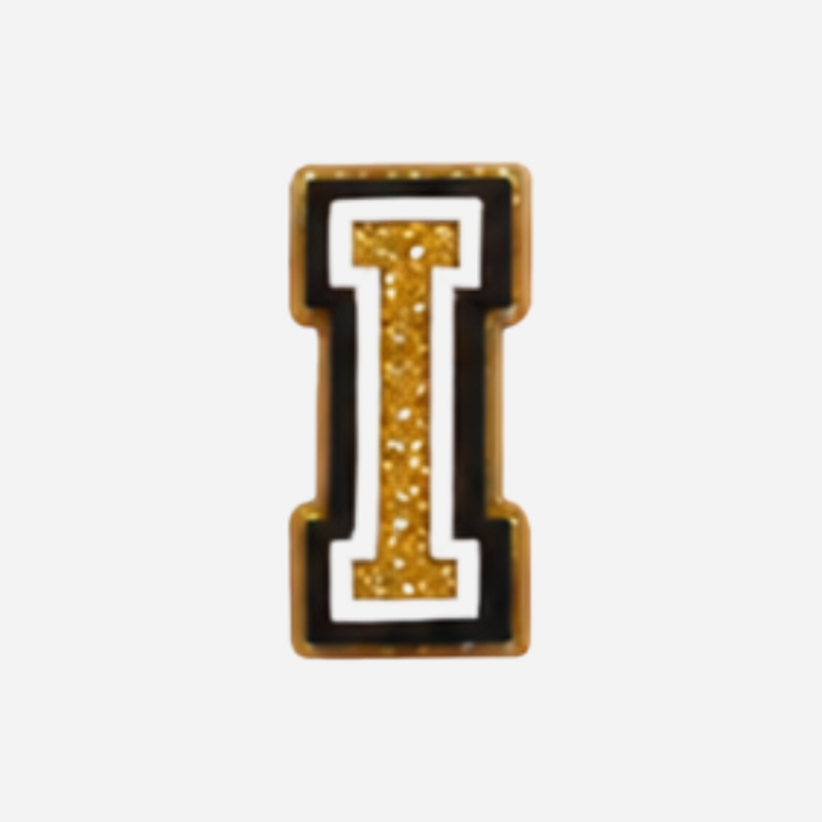 Charm für Clogs – Goldene Buchstaben