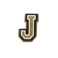 Pin's lettre J Doré
