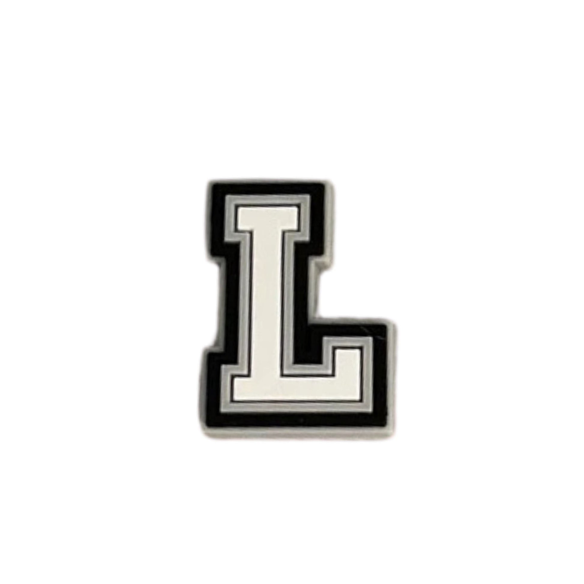 lettre l noir et blanc