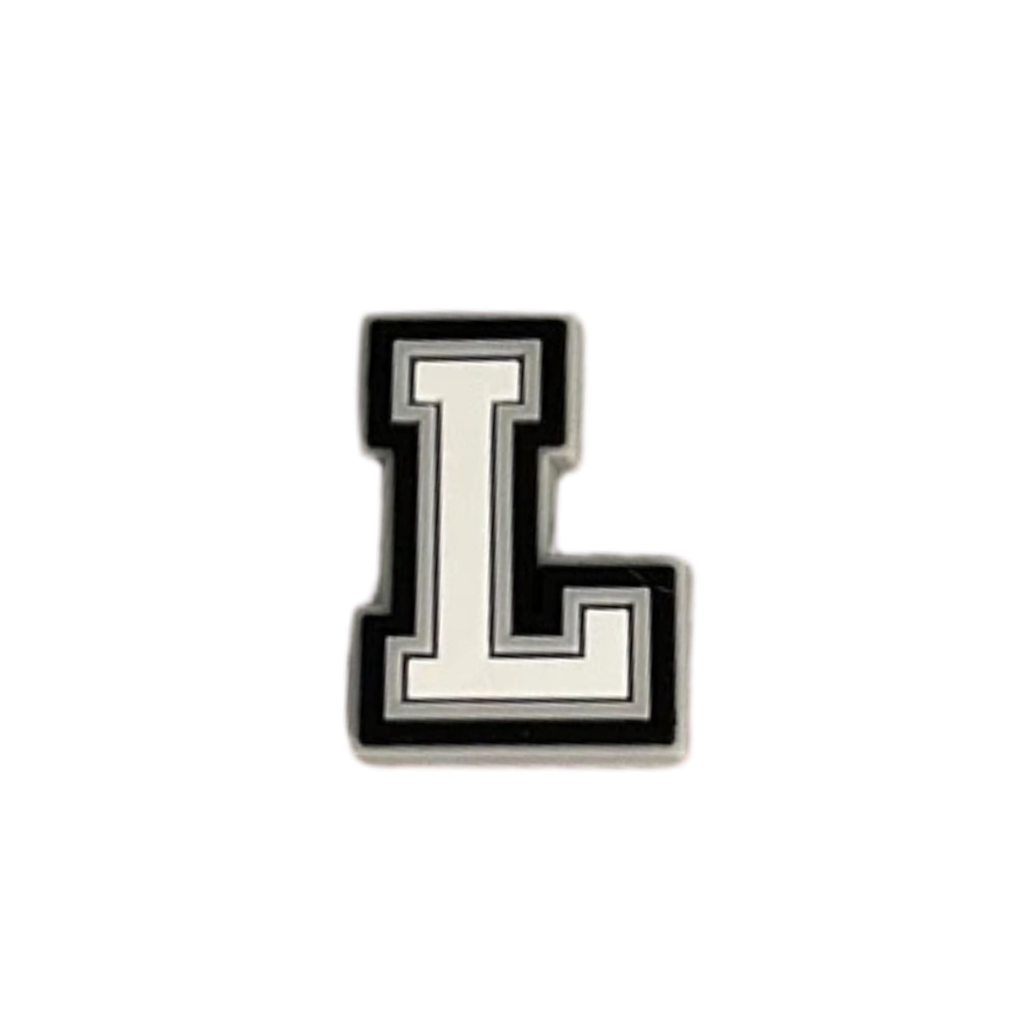 lettre l noir et blanc