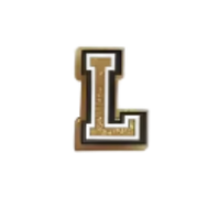 Pin's lettre L Doré