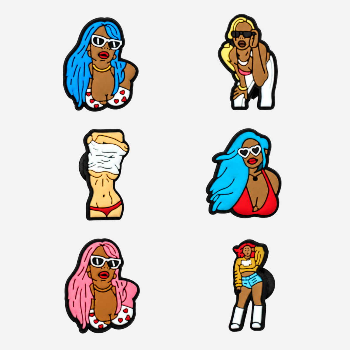 Pin's pour Clogs - Hot Girl