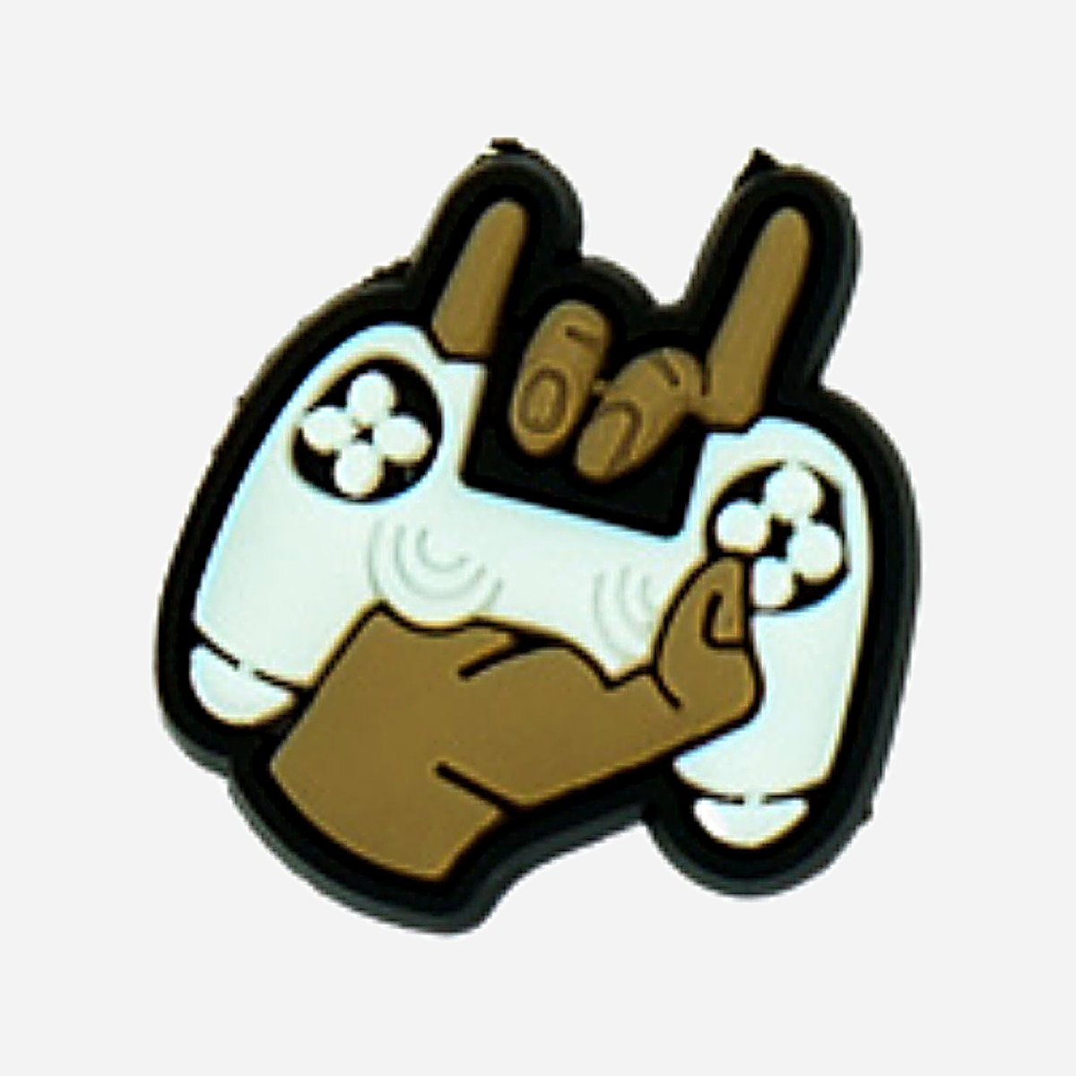 Pin's pour Clogs - Black Power Boy