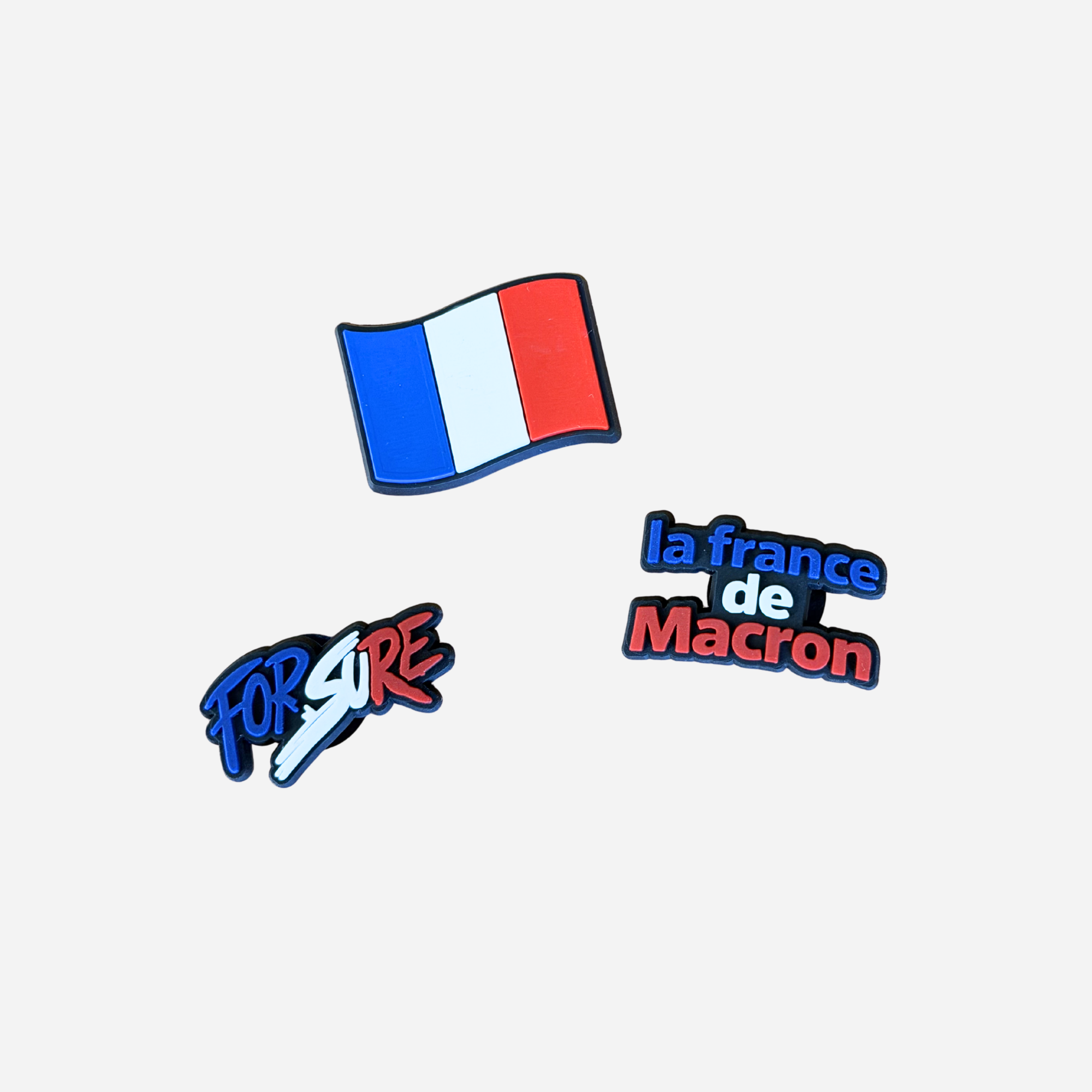 Mini pack de 3 pin's - For Sure