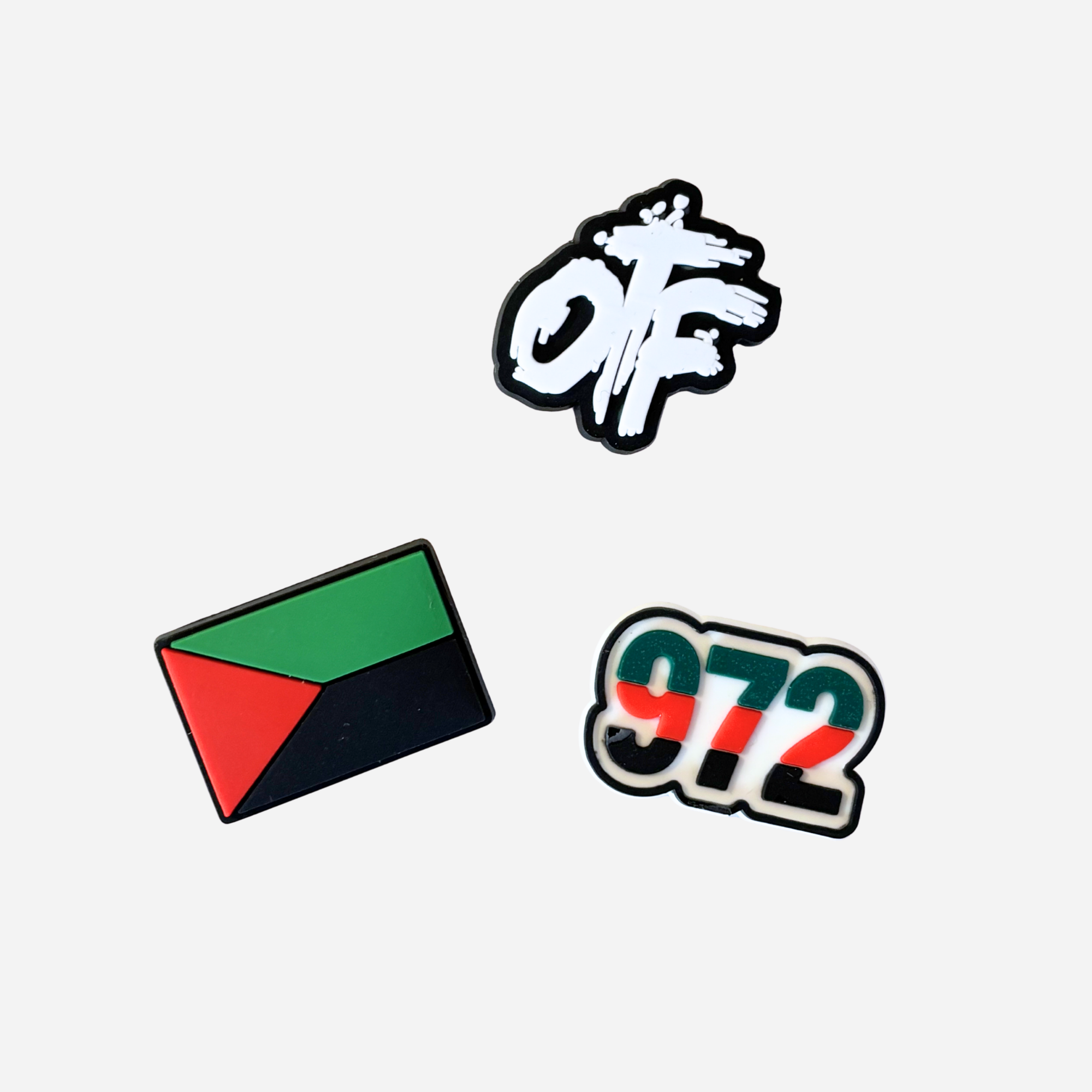 Mini pack de 3 pin's - Martinique