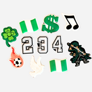 pack de 11 pin's pour crocs nigeria