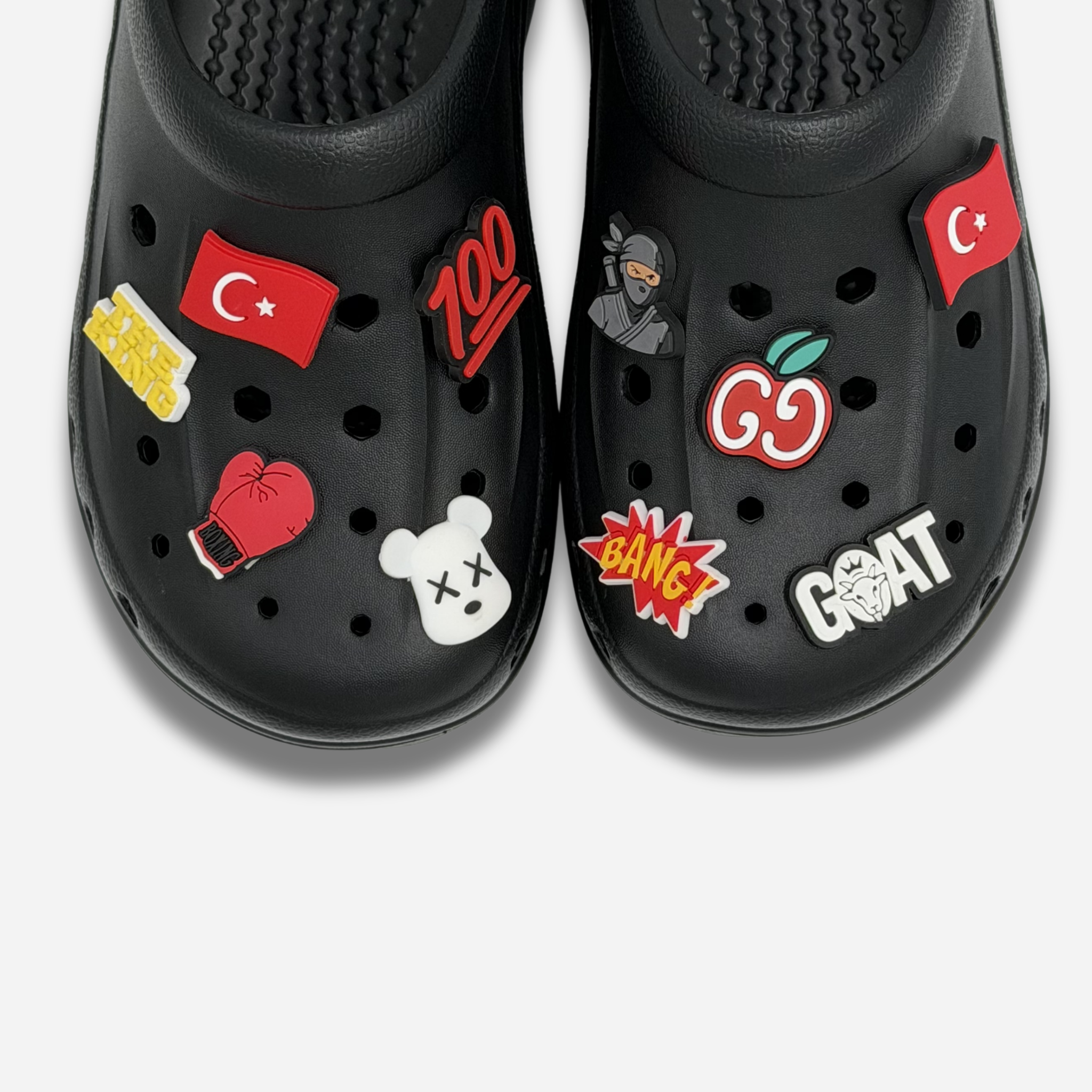 Pack 10 Pin's pour Clogs - Turquie