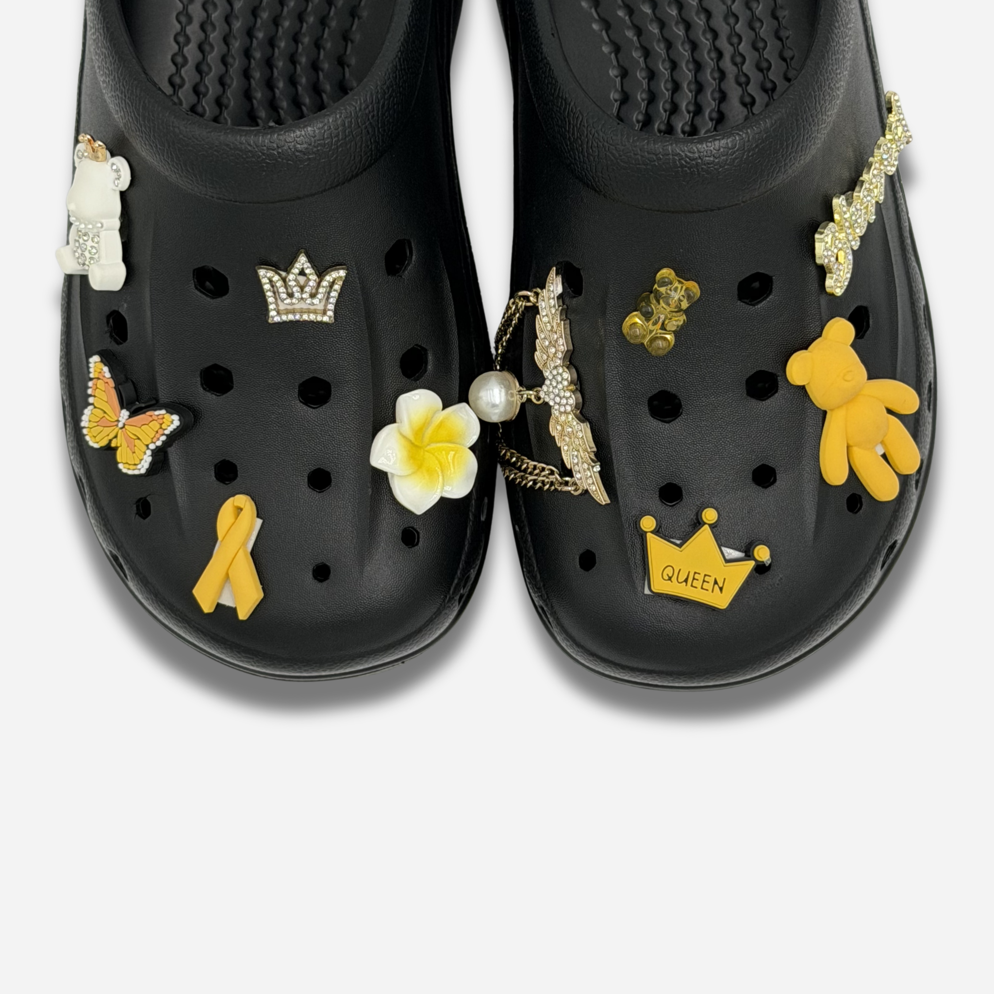 Pack 10 Pin's pour Clogs – Yellow