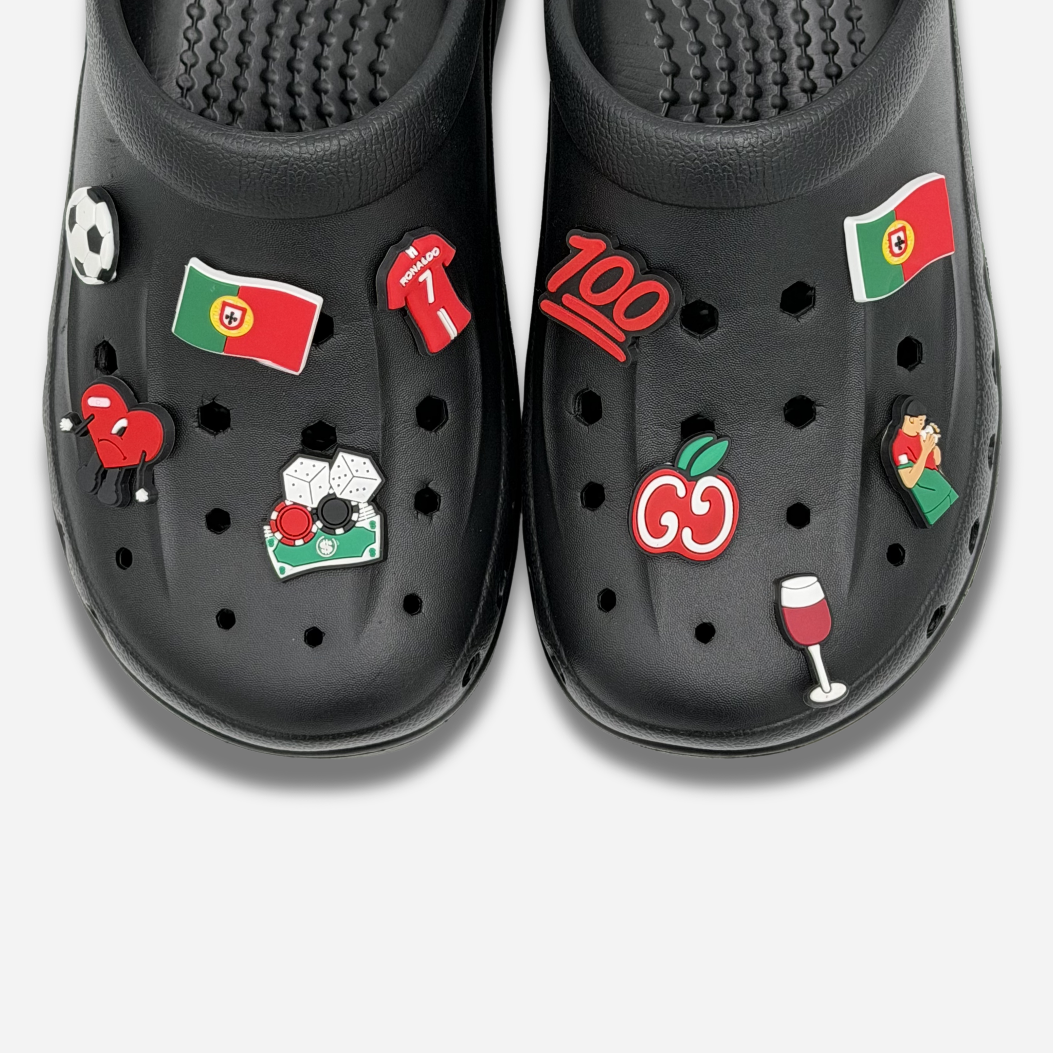 Pack 10 pin's pour Clogs - Portugal