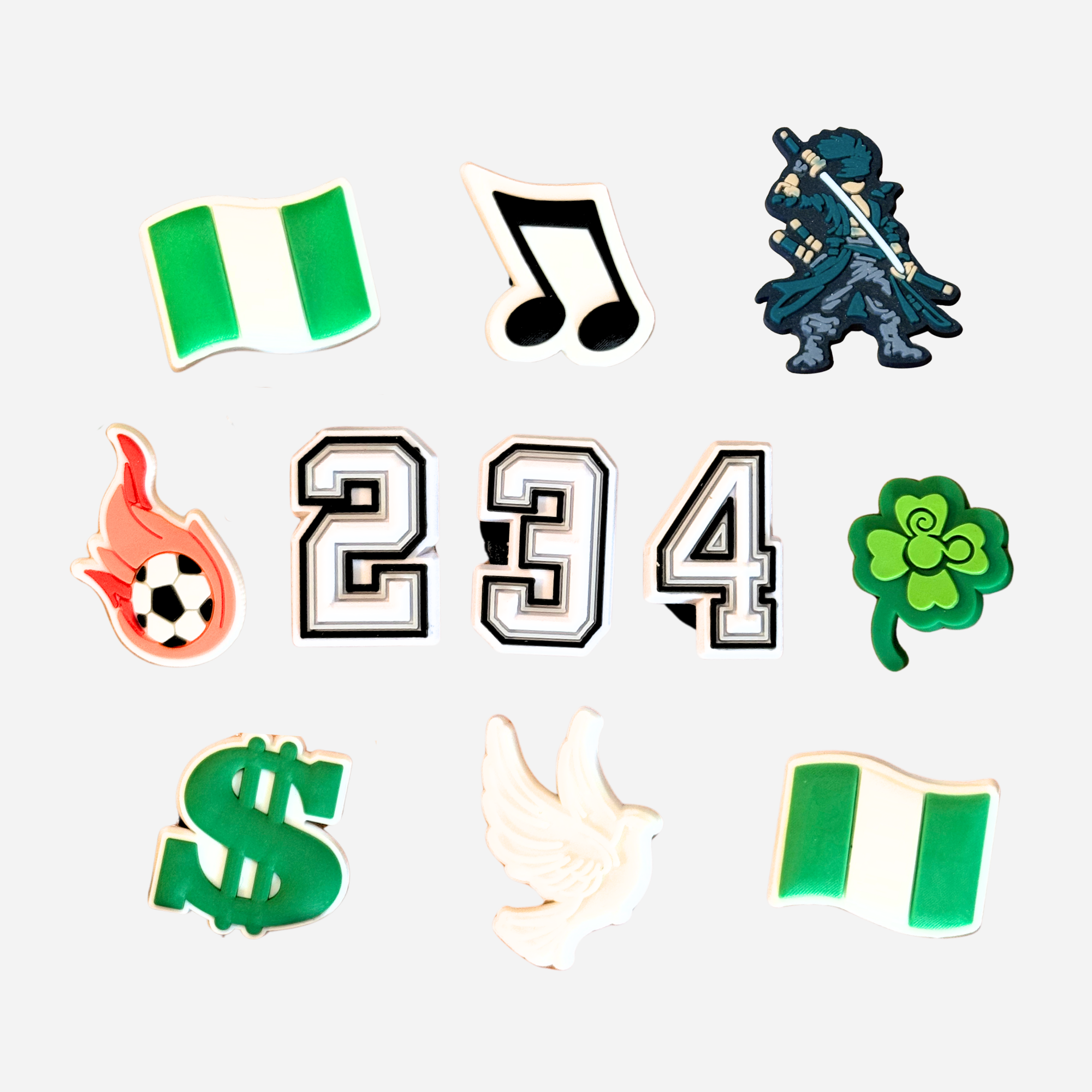 Pack 11 Pin's - Nigeria