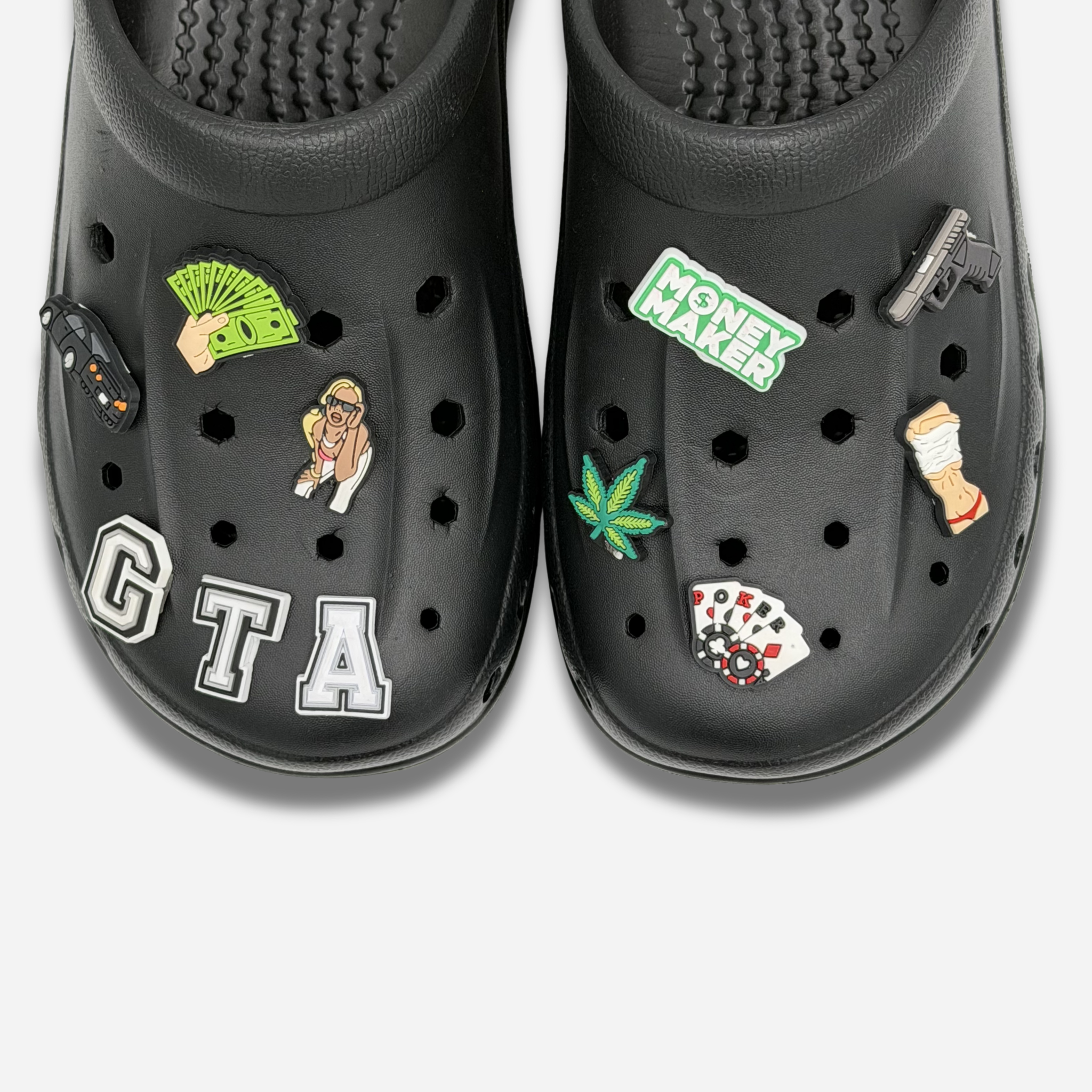 Pack 11 pin's pour Clogs - GTA