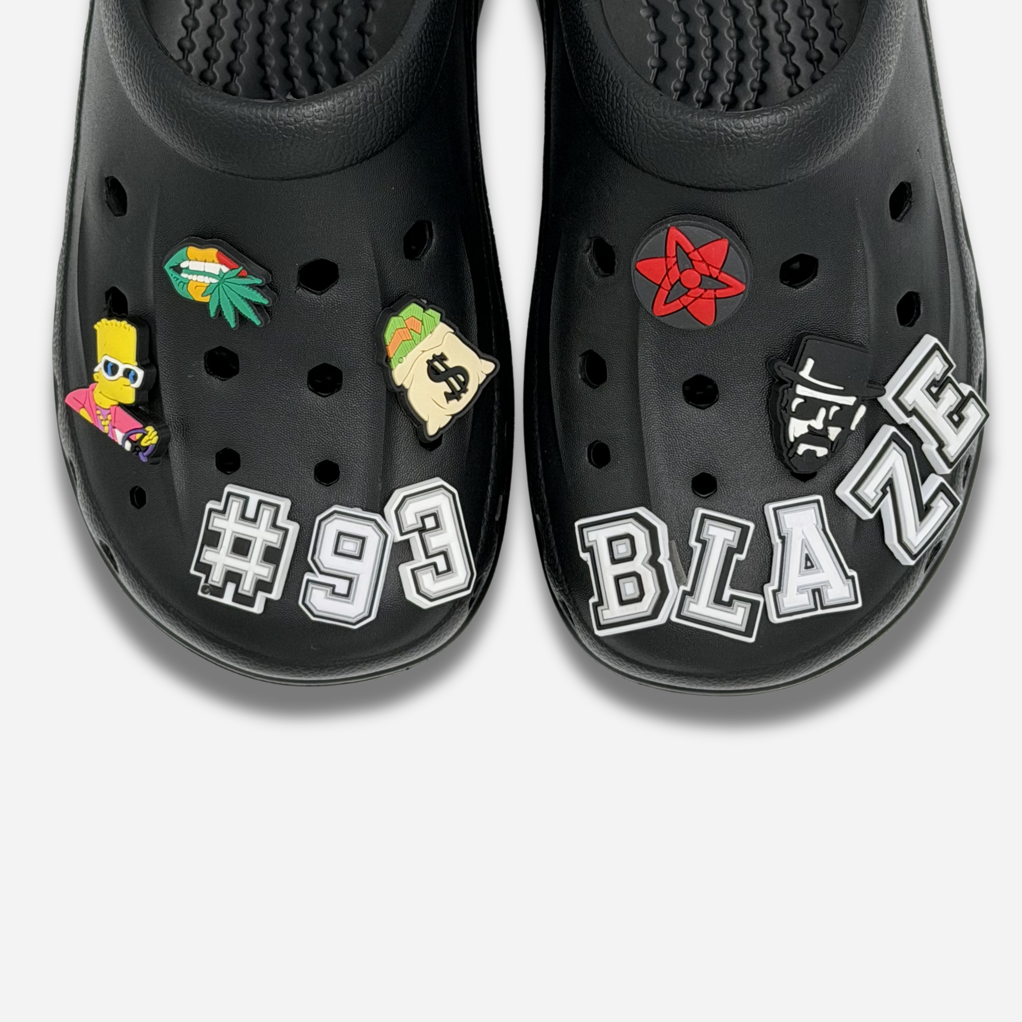 Pack 12 Pin's pour Clogs - Blaze et Chiffres