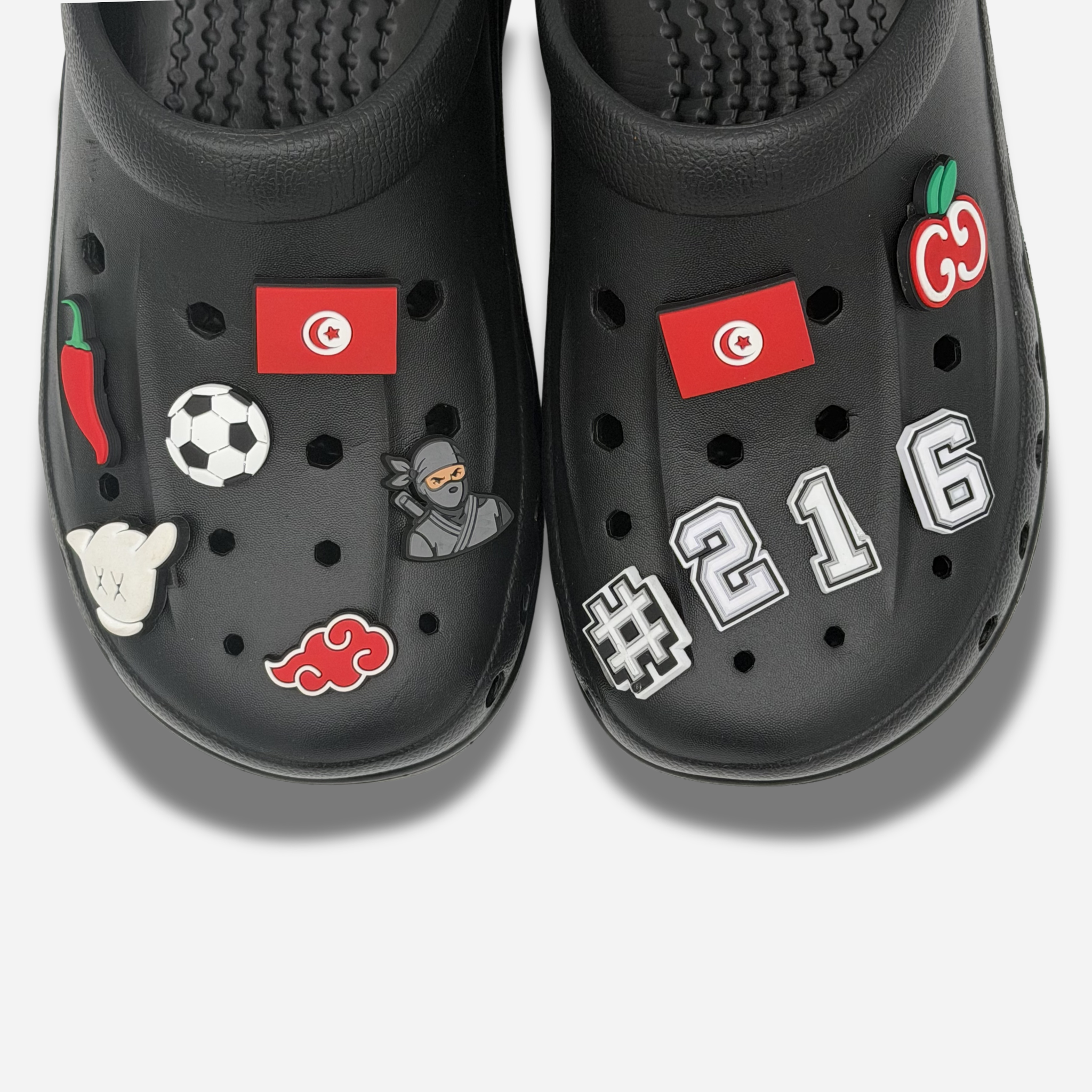 Pack 12 Pin's pour Clogs - Tunisie