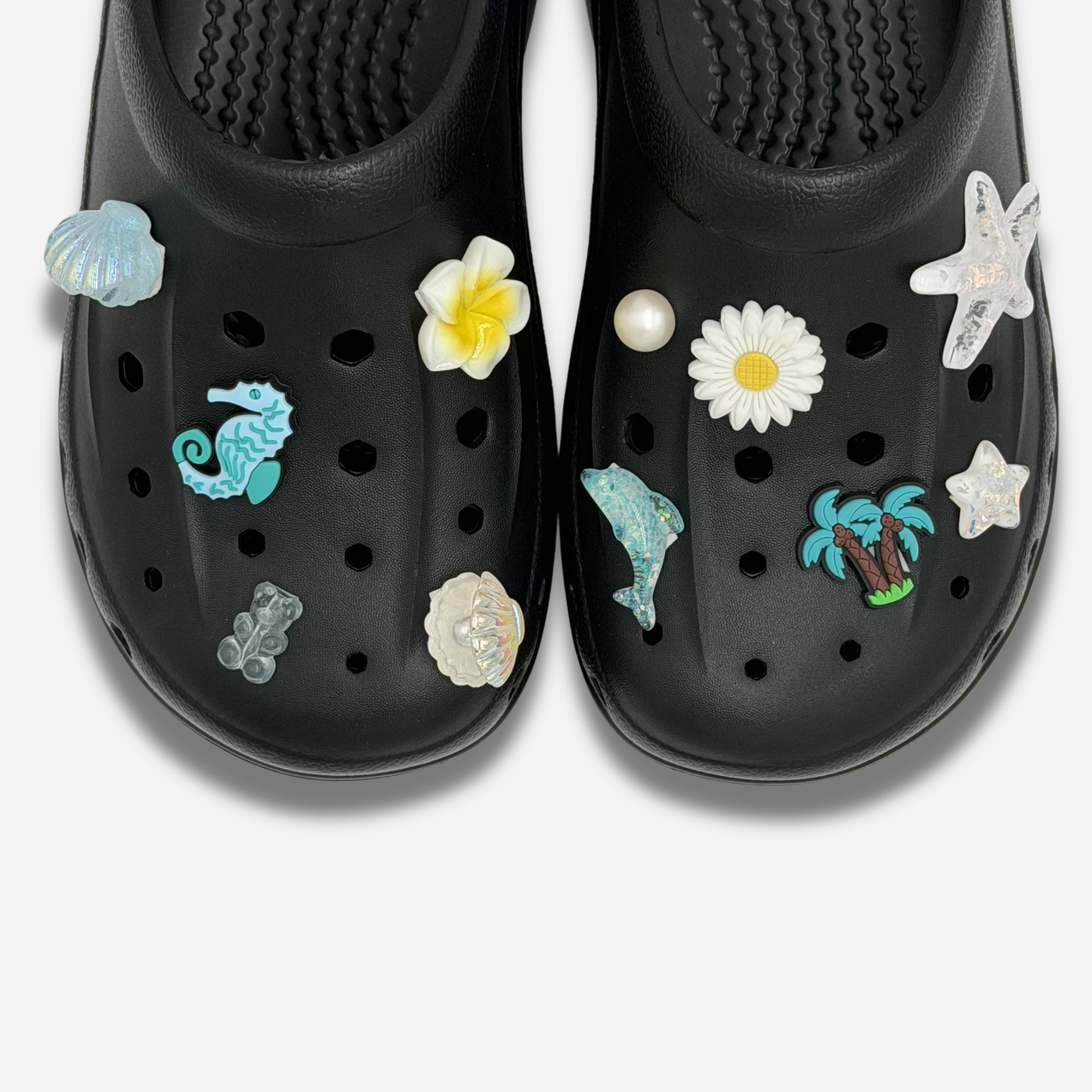 Pack 12 pin's pour Clogs - Océan & Summer Vibes