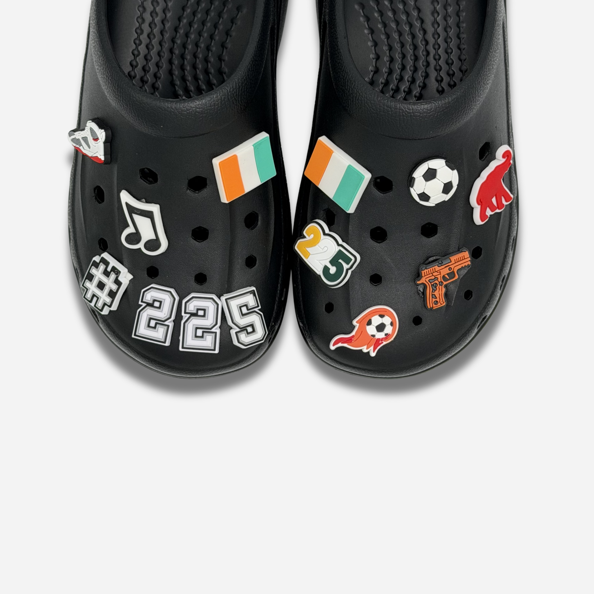 Pack 13 Pin's pour Clogs - Côte d'Ivoire