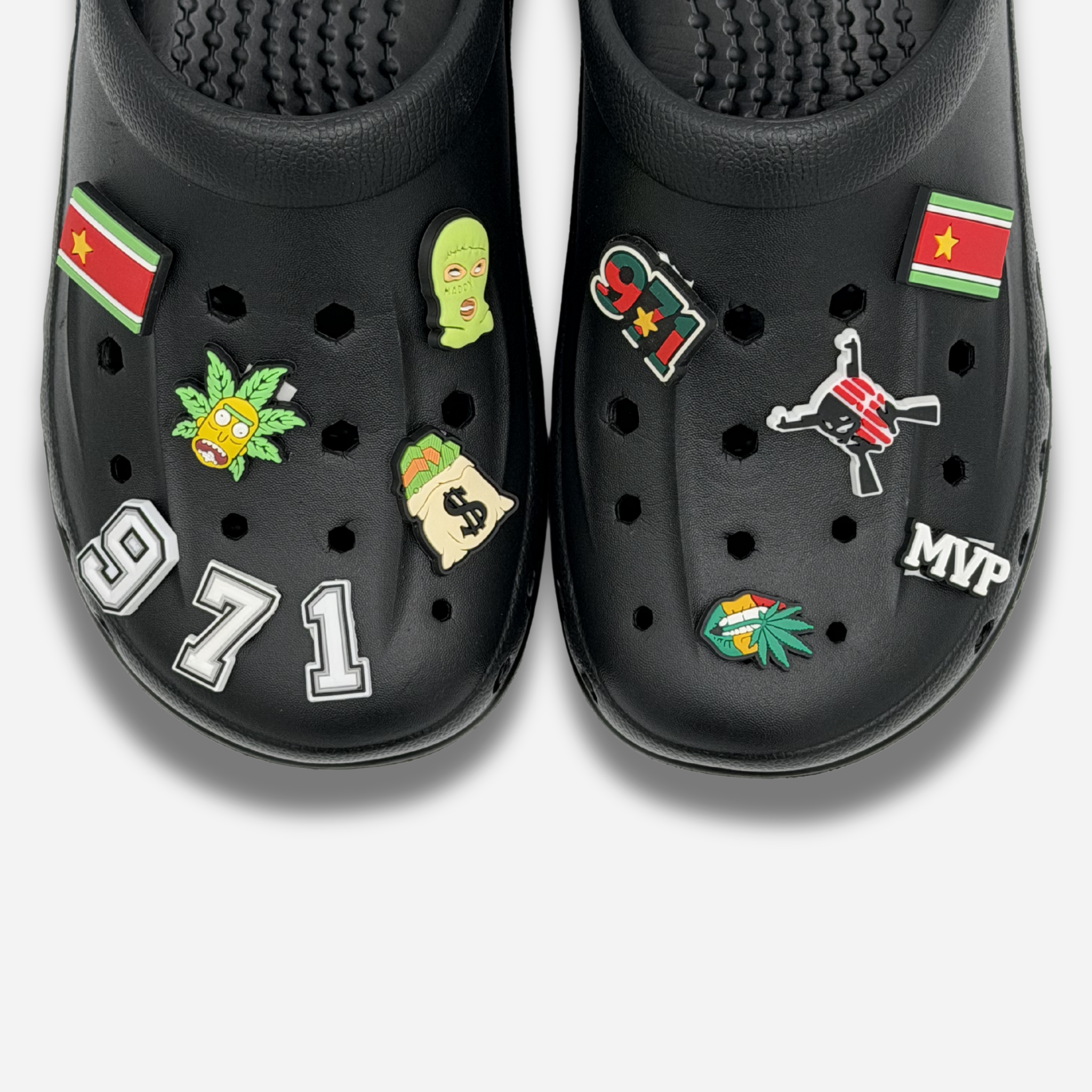Pack 13 Pin's pour Clogs - Guadeloupe
